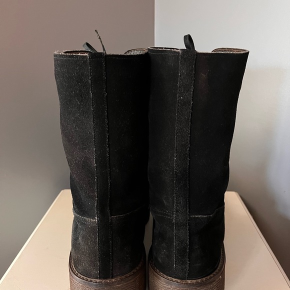 Vintage Melangit Women Snow Winter Suede  Boots SZ US 9.5 Foot lenght 12 Inches - Picture 5 of 7